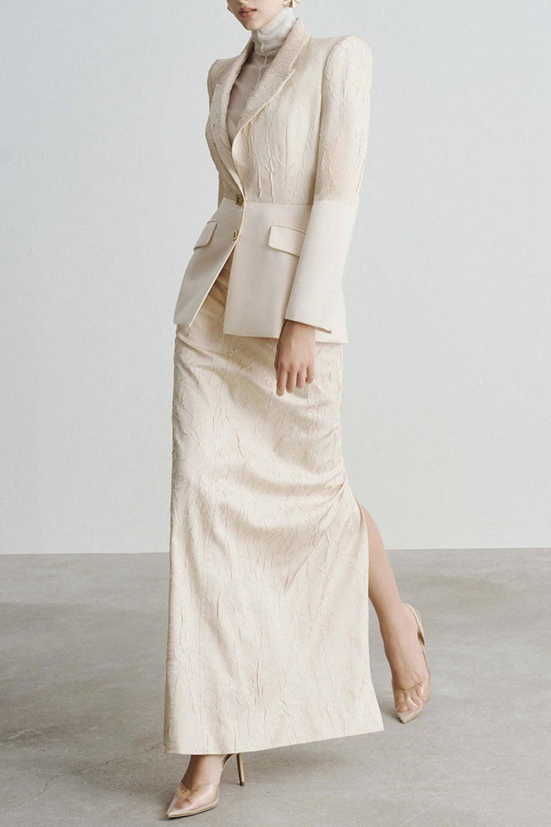 Doreen Jacquard Two Piece Set