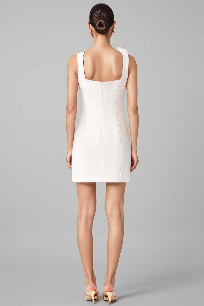 Valentina White Mini Dress