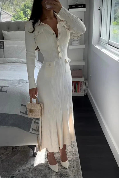 Pippa | Knitted Midi Dress