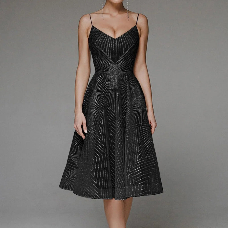 Dressbetty - Long Formal Party Midi Dress