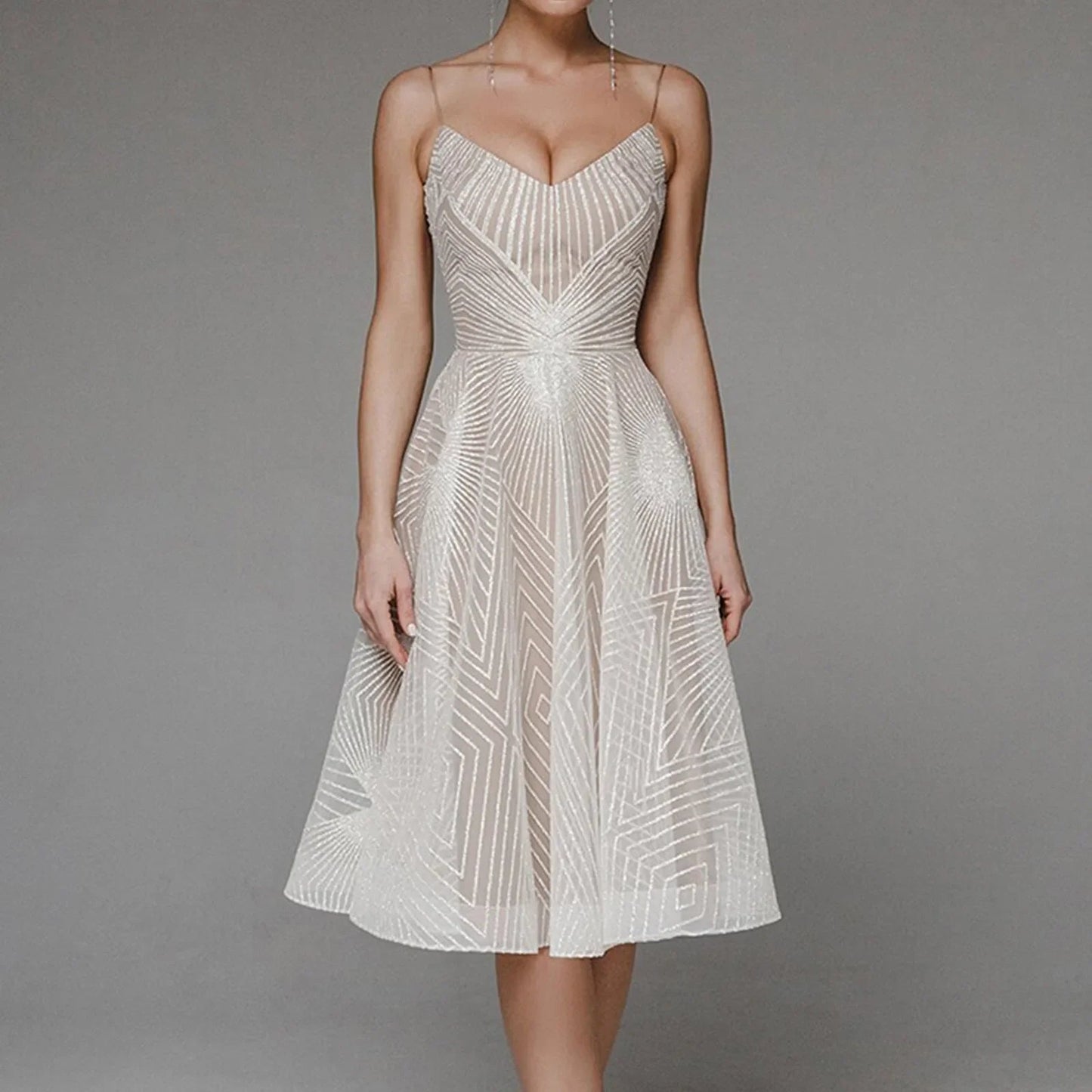 Dressbetty - Long Formal Party Midi Dress