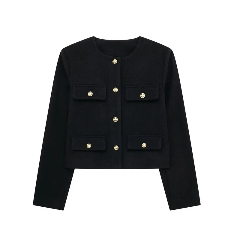 Fake Long Single Breasted New Coat