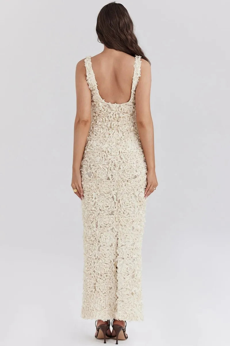 Catalina - Glamour A-line Maxi Dress