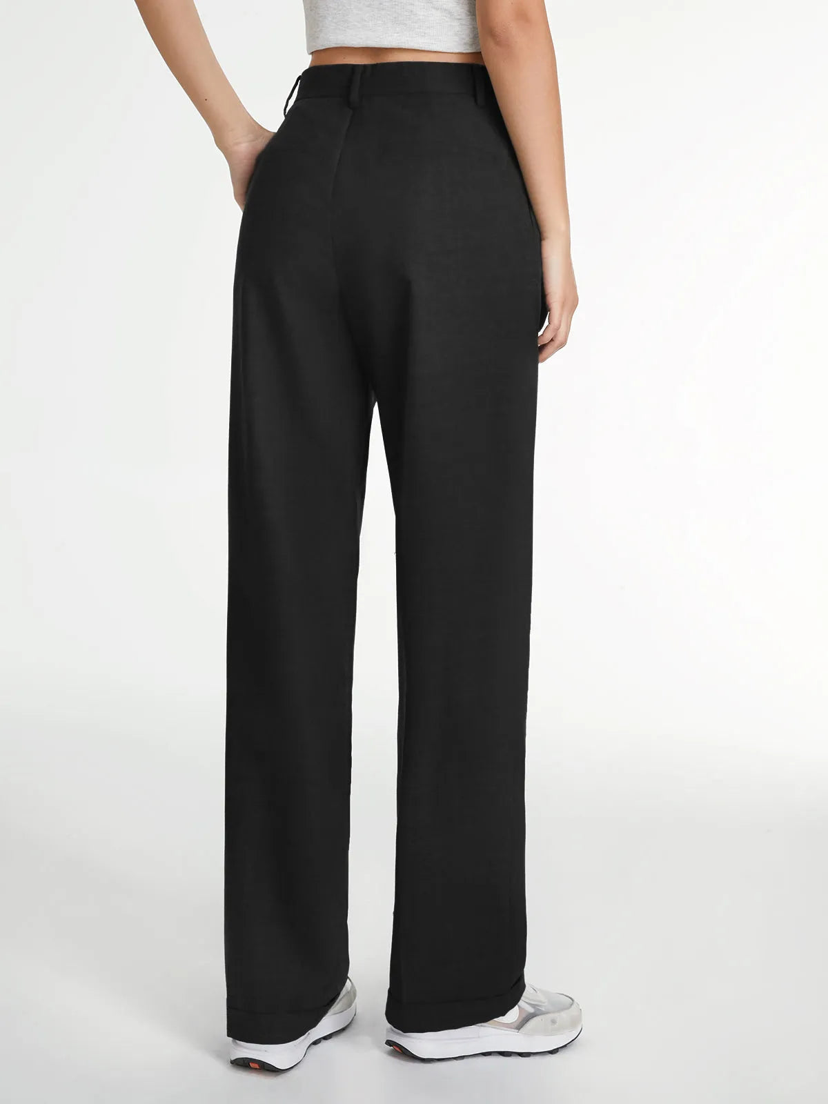 Evvie Straight Leg Suit Pants