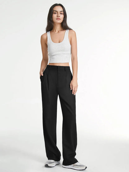 Evvie Straight Leg Suit Pants