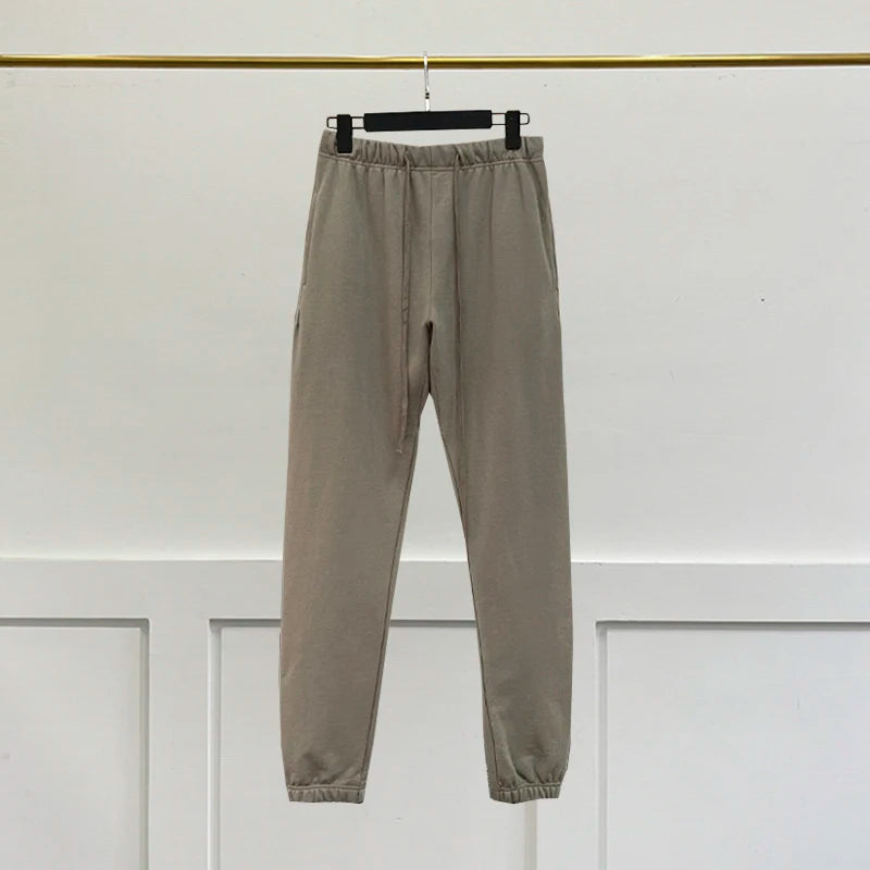 Fashionable Color Cotton Jogging Sweatpants