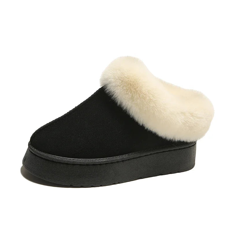 Faux Fur Non-slip Warm Short Comfortable Platform Snow Boot