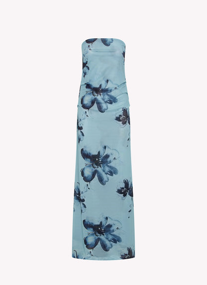 Massima Maxi Dress - Blue Black