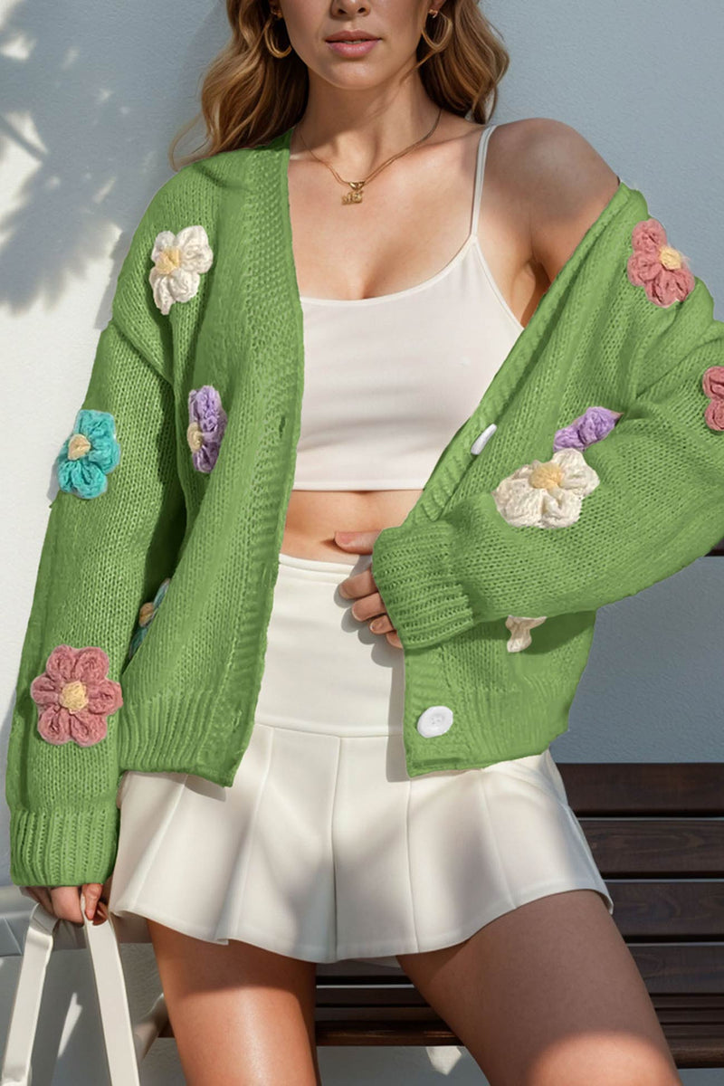 Crochet Button-deon Cardigan