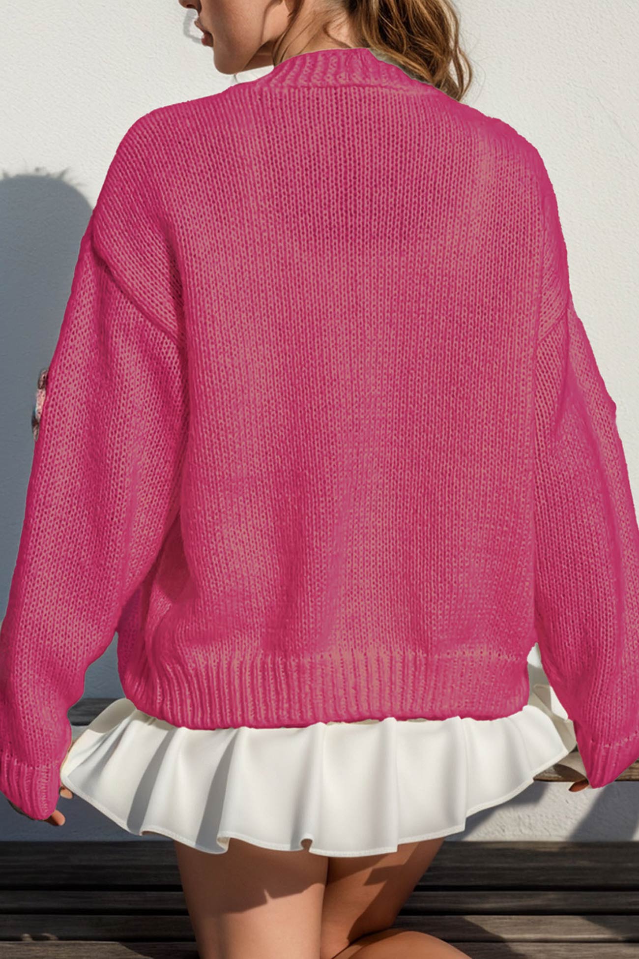 Crochet Button-deon Cardigan