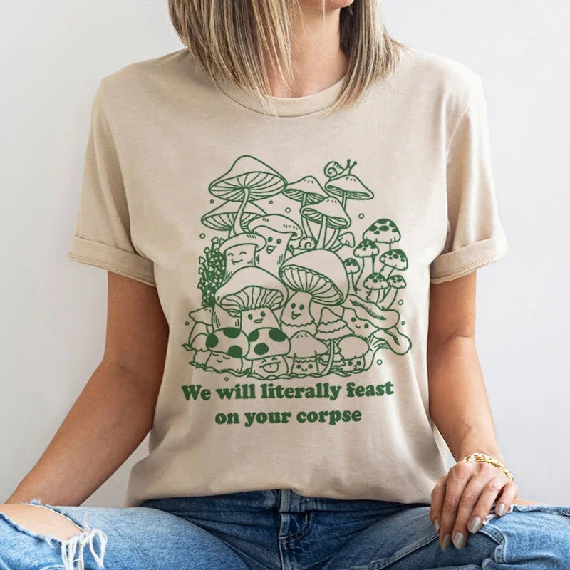 Mushroom Lover Fungi T-shirt