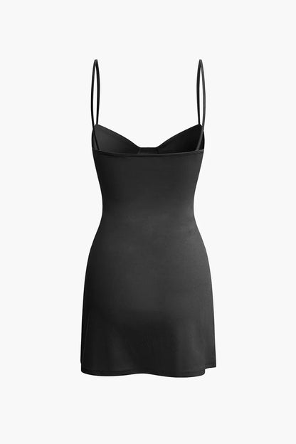 Gemma Red Bustier Slip Mini Dress