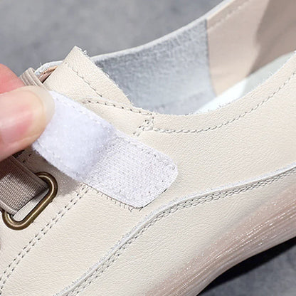 Genuine Leather Slip on Flats Moccasins Spring Autumn Skateboard