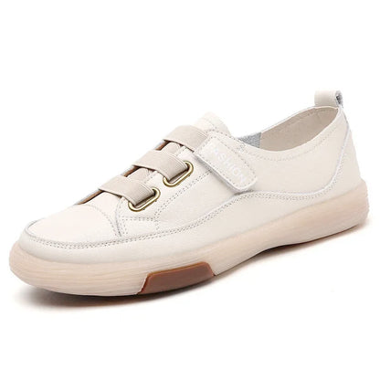 Genuine Leather Slip on Flats Moccasins Spring Autumn Skateboard