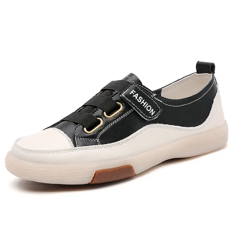 Genuine Leather Slip on Flats Moccasins Loafers Spring Autumn Shoes Shoes for Woman Sneakers Wsh4808