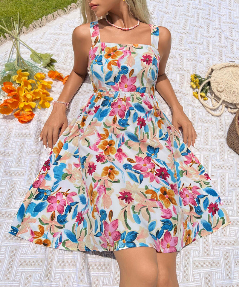 Willa Midi Dress - White