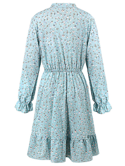 Minka Long Sleeve Midi Dress