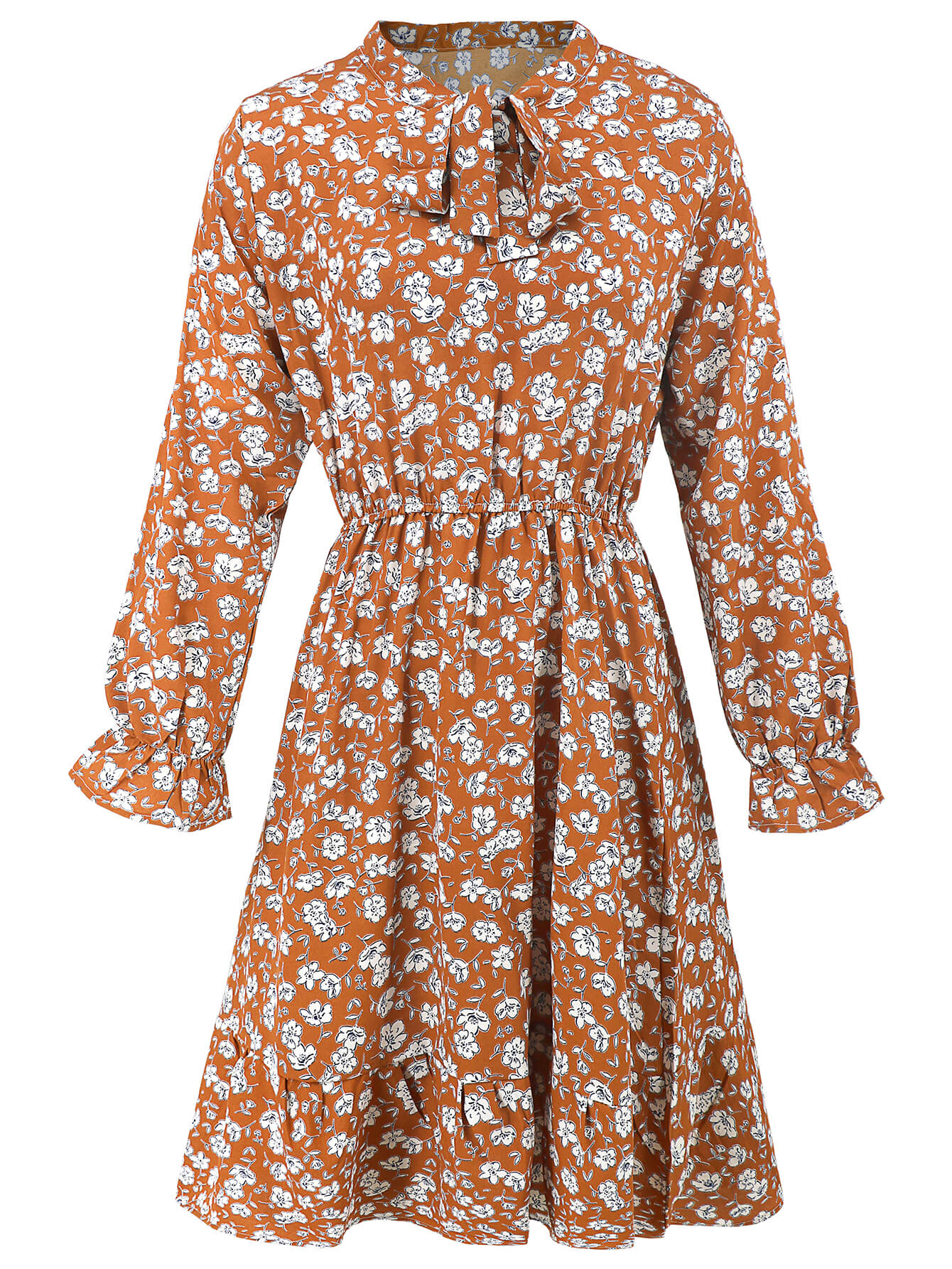 Minka Long Sleeve Midi Dress