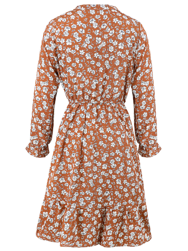Minka Long Sleeve Midi Dress