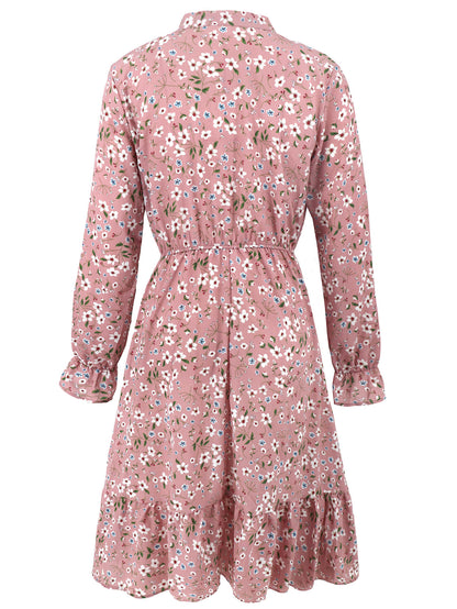Minka Long Sleeve Midi Dress
