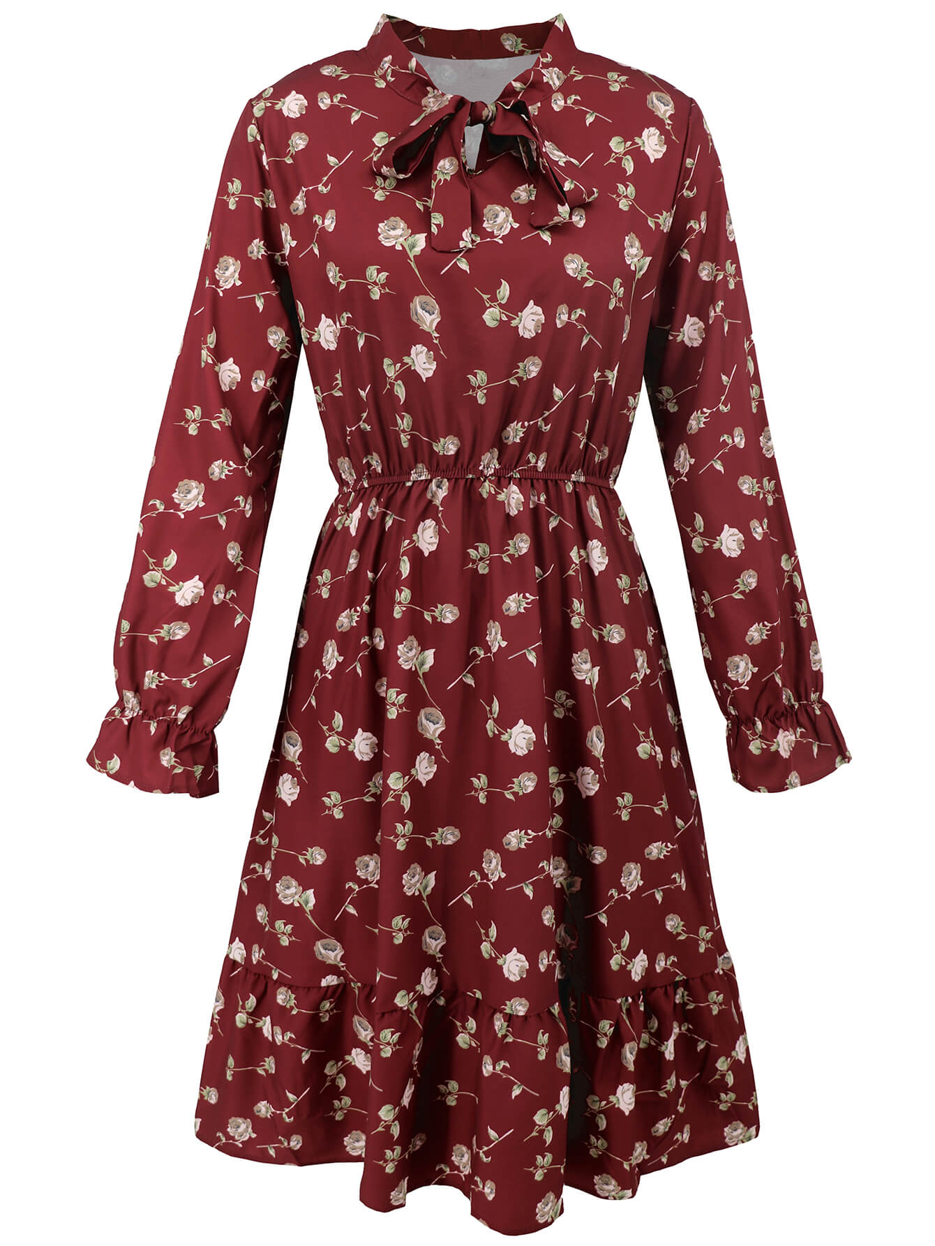 Minka Long Sleeve Midi Dress