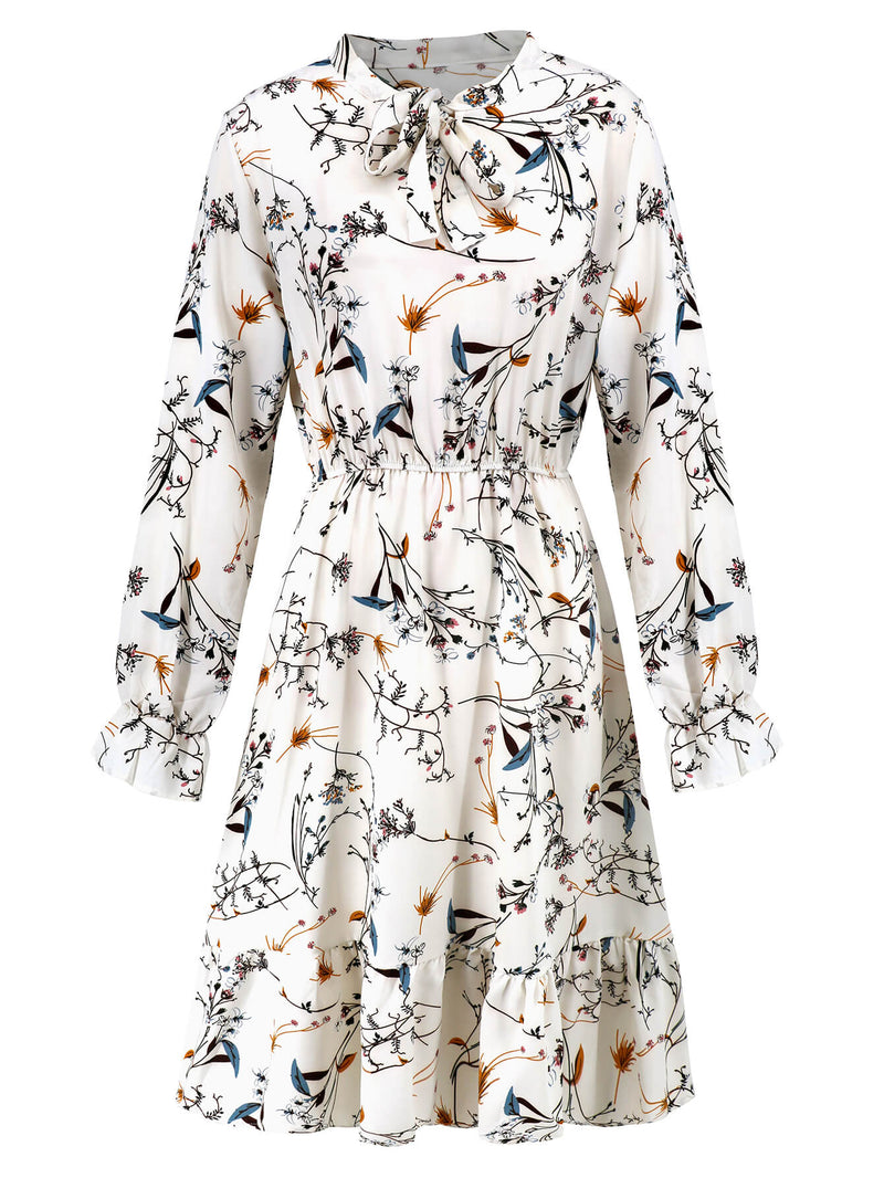 Minka Long Sleeve Midi Dress