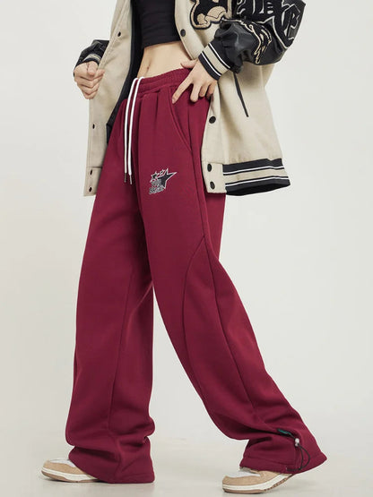 Harajuku Basic Star Sports Oversized Korean Wide Leg Pant