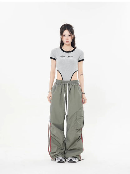 Hippie Cargo Parachute Harajuku Oversize Gorpcore Pant