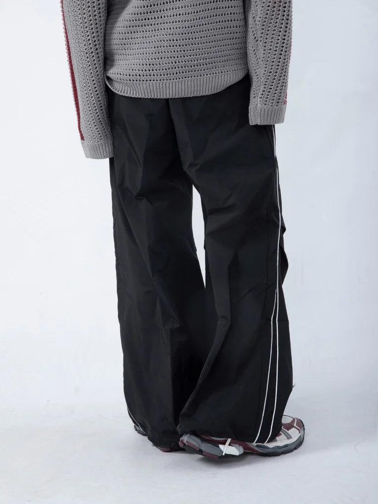 Techwear Black Baggy Sweatpants Oversized Jogging Pant