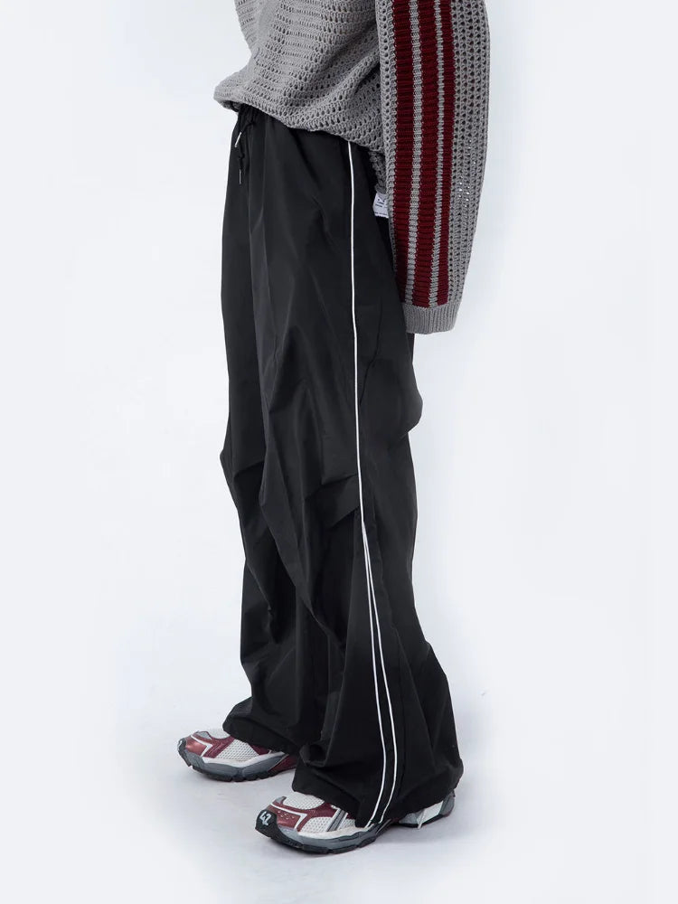Techwear Black Baggy Sweatpants Oversized Jogging Pant