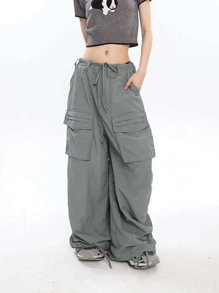 Y2k Parachute Cargo Gyaru Oversize Gorpcore Baggy Pant