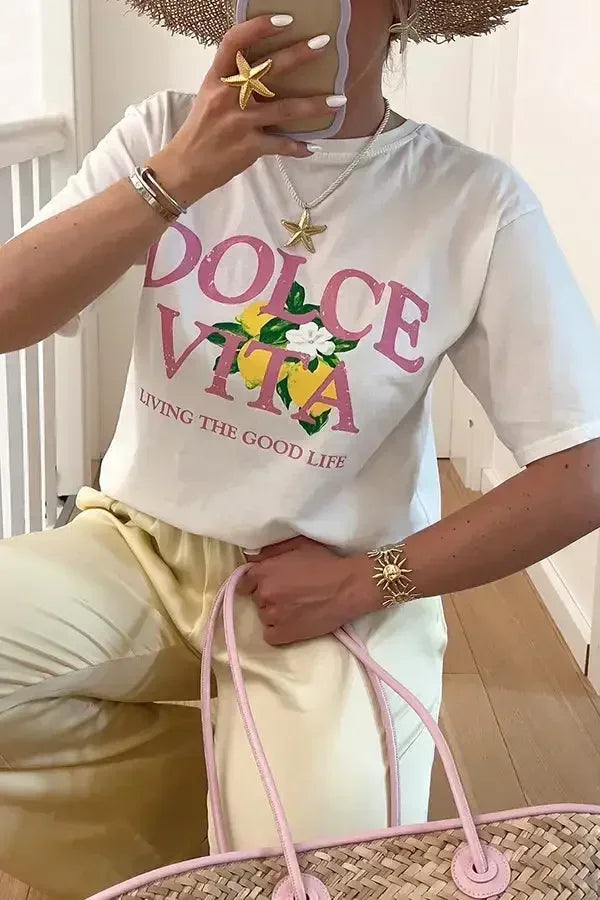 Oversized Harajuku Fruits T-shirt