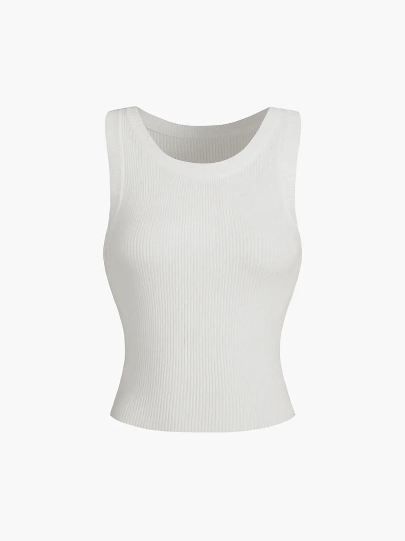 Ribbed Sweater Top