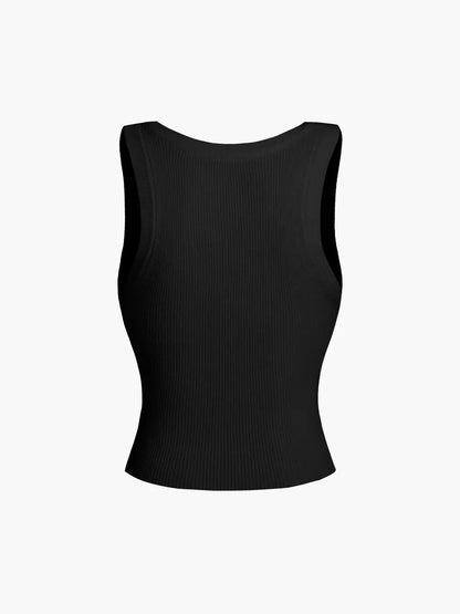 Ribbed Sweater Top