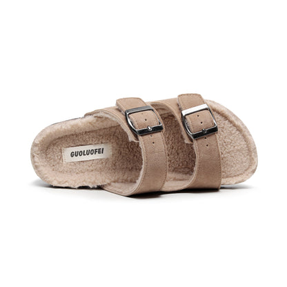 Maibulun | Plush Insole Dual-strap Sandal