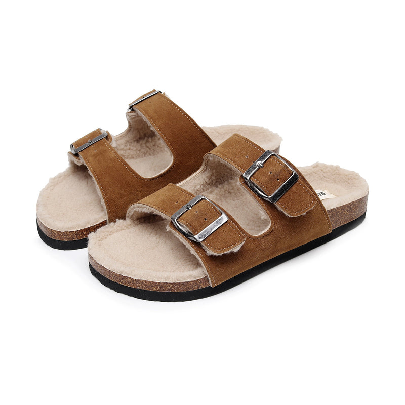 Maibulun | Plush Insole Dual-strap Sandal
