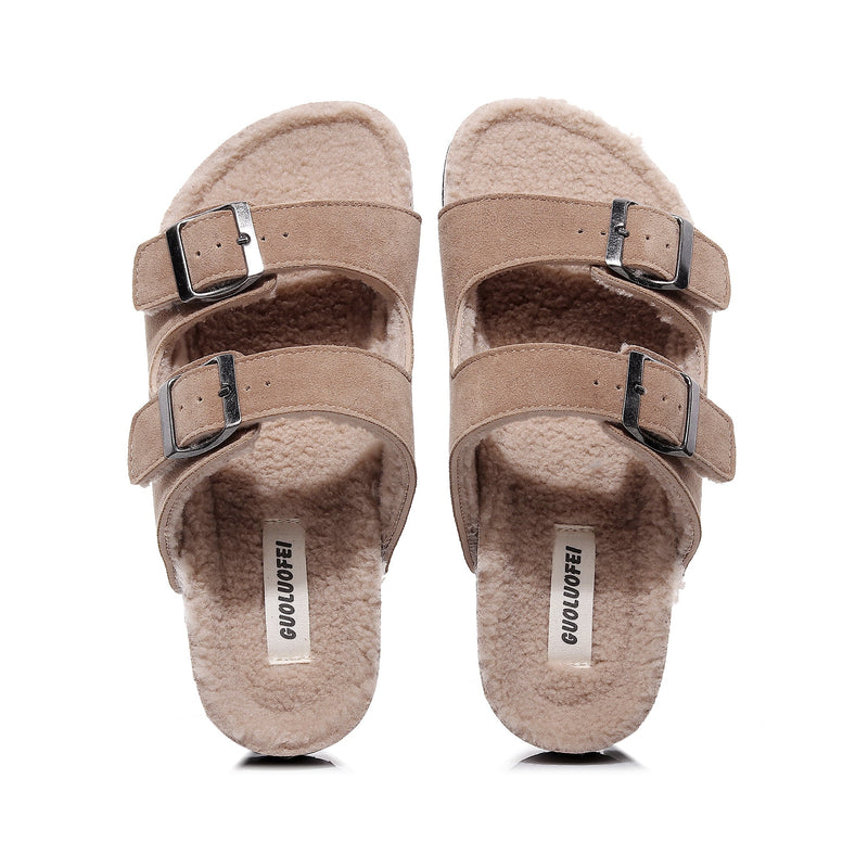 Maibulun | Plush Insole Dual-strap Sandal