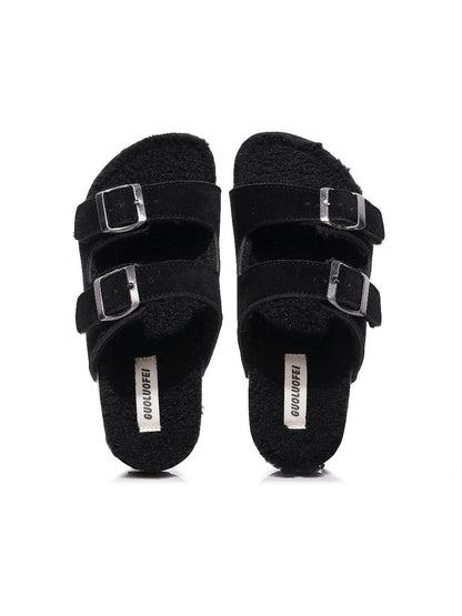 Maibulun | Plush Insole Dual-strap Sandal