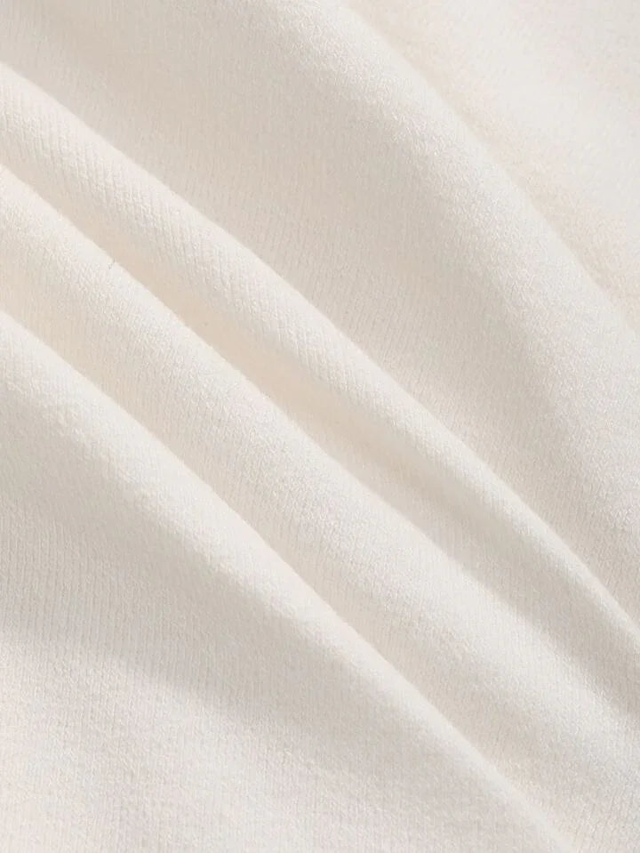 Color Funnel Neck Blouse