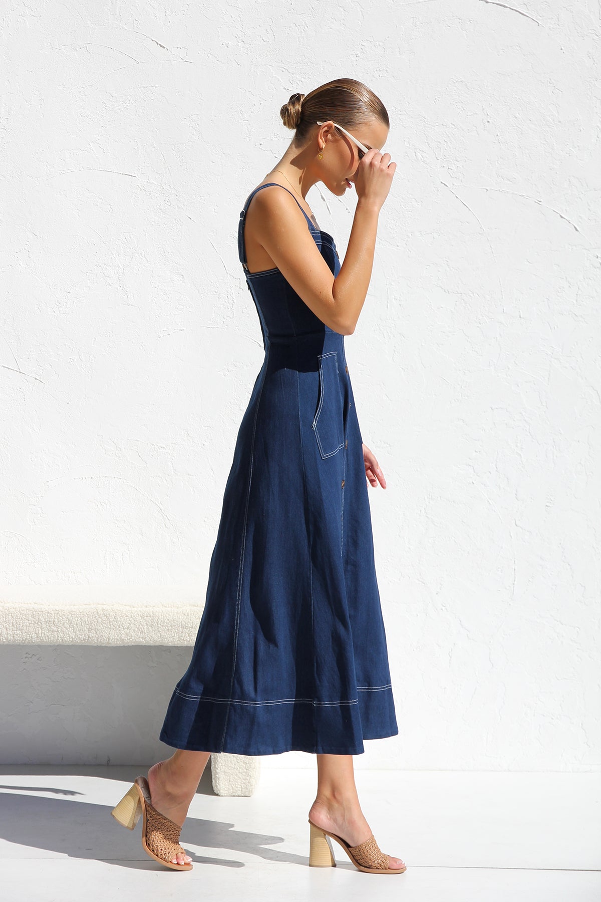 Danielle Dress Indigo Denim