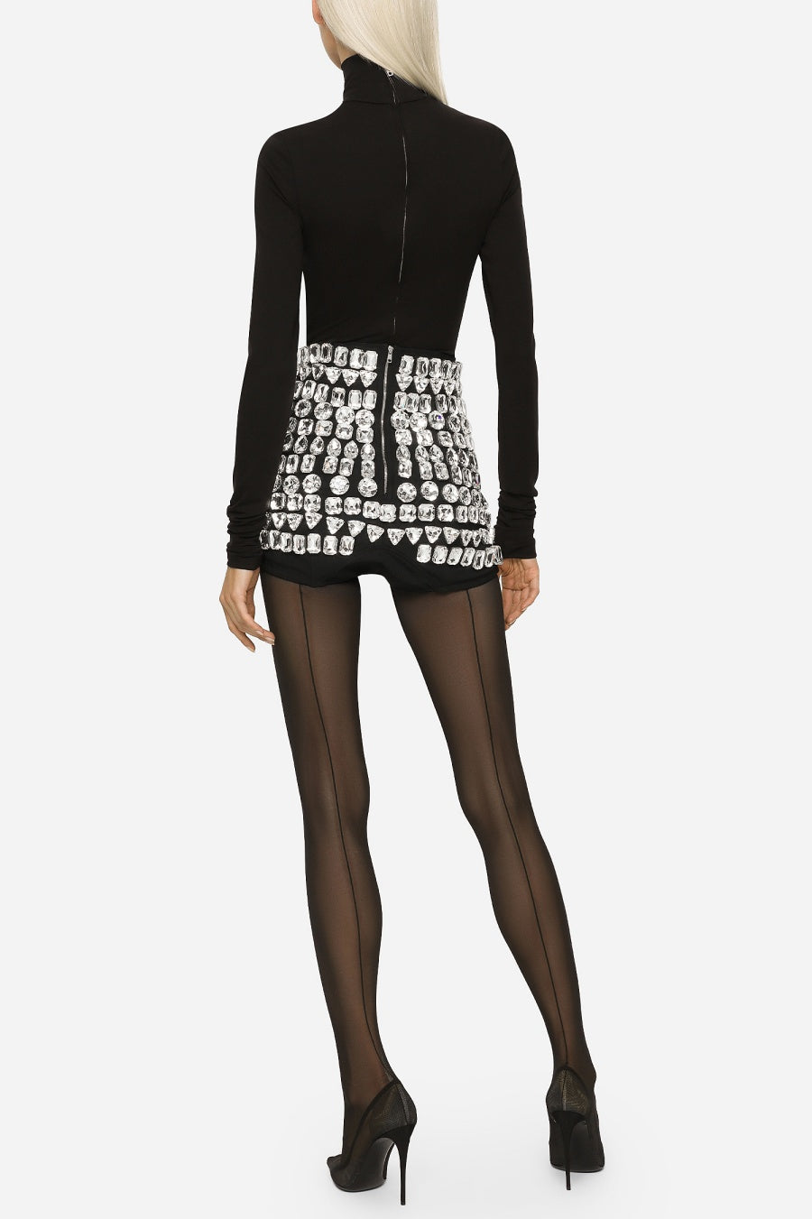 Isadora Diamante Embellished Micro Shorts