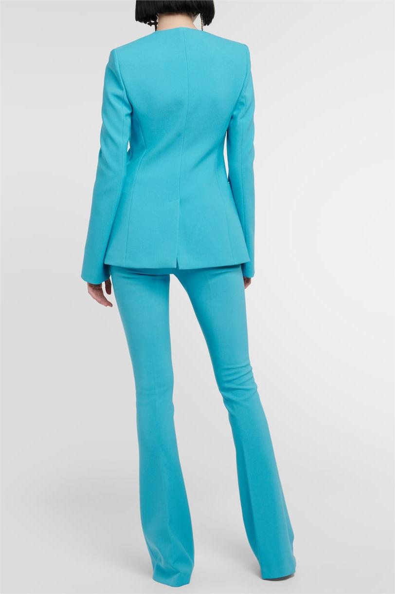3d Flower Long Sleeve Top & High Waist Pants Set