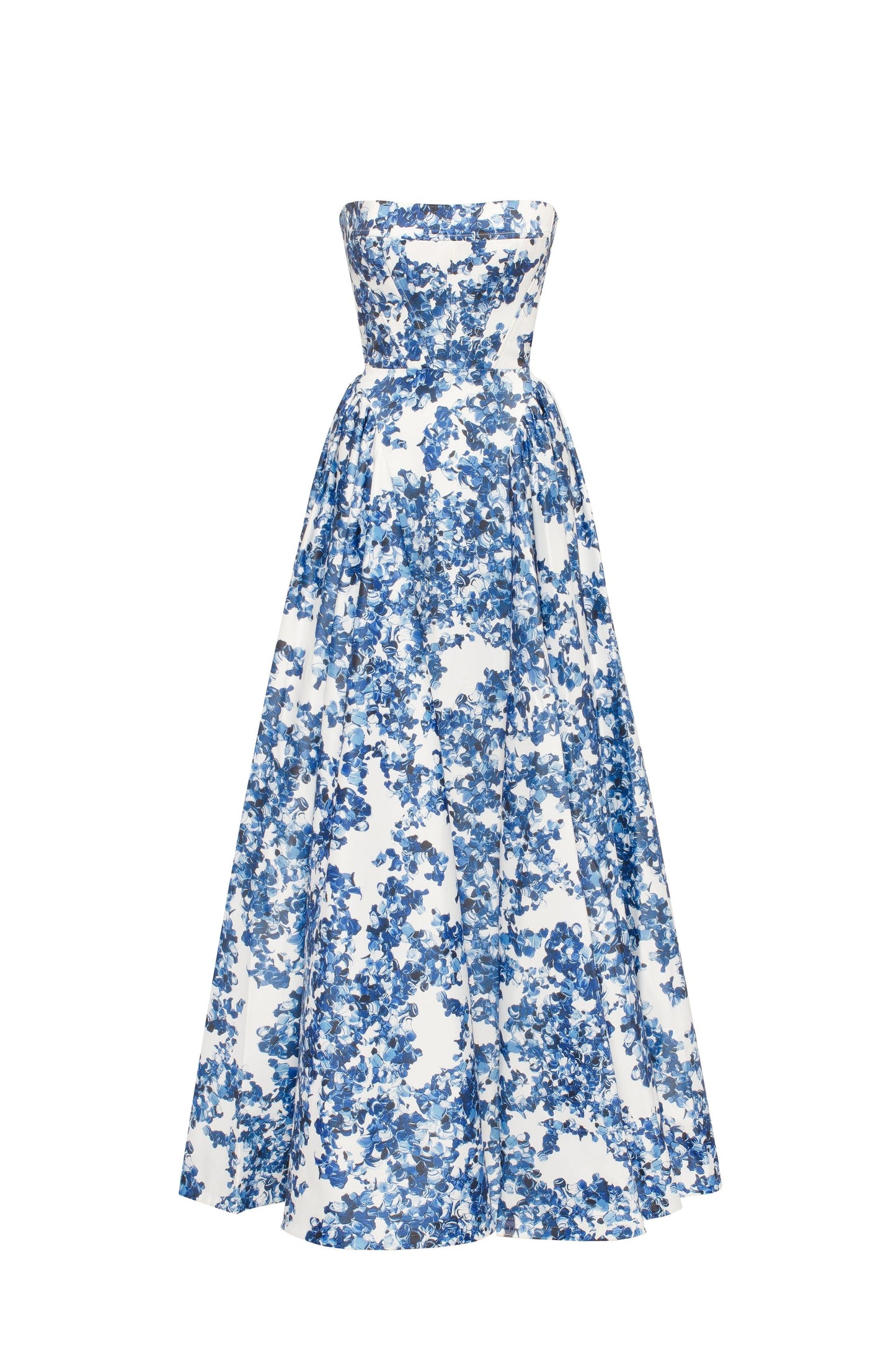 Off-shoulder Sleeveless Midi Dress