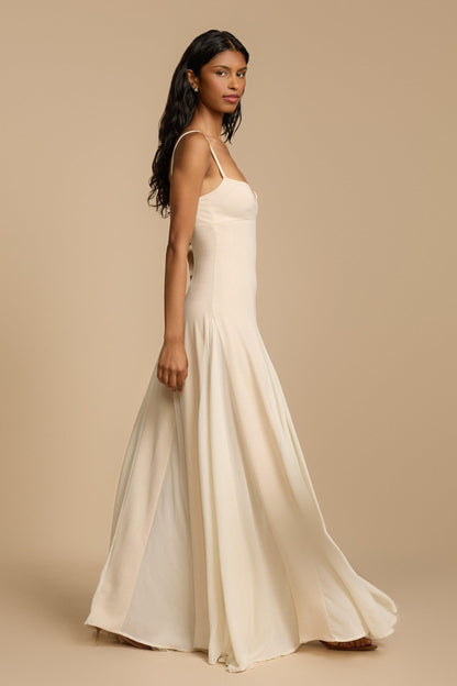 Jersey Sleeveless Maxi Dress