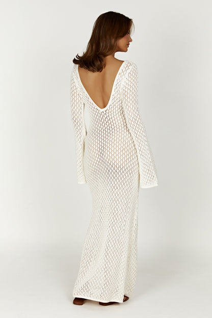 Zinnia Crochet Maxi Dress