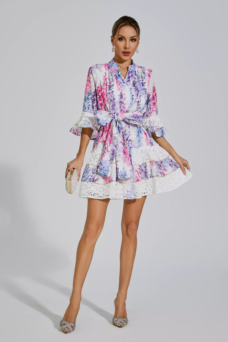 Kimora Belted Mini Dress