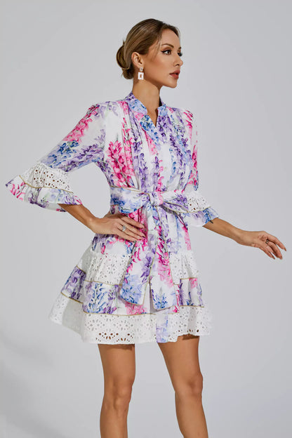 Kimora Belted Mini Dress
