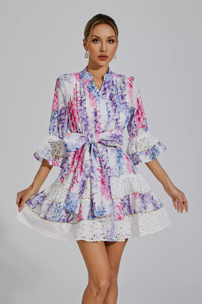 Kimora Belted Mini Dress