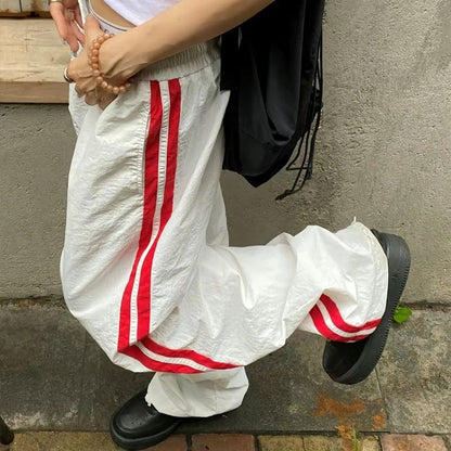 Striped Oversize Baggy Jogging Pant