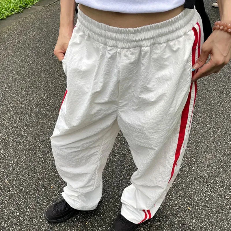 Striped Oversize Baggy Jogging Pant